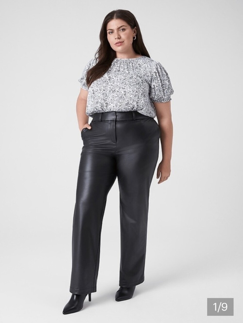 Lane Bryant | Faux-LeatherStraight Leg Pant Size 14